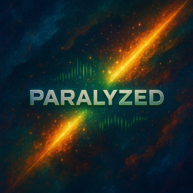 Ádrian Grass – “Paralyzed” artwork, dark-leaning House / Tech House release with hypnotic tension, clean drums and rolling bass.