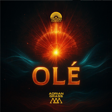 Ádrian Grass – “Olé” single artwork, Tech House release with a punchy groove, warm lows and peak-time dancefloor feel.